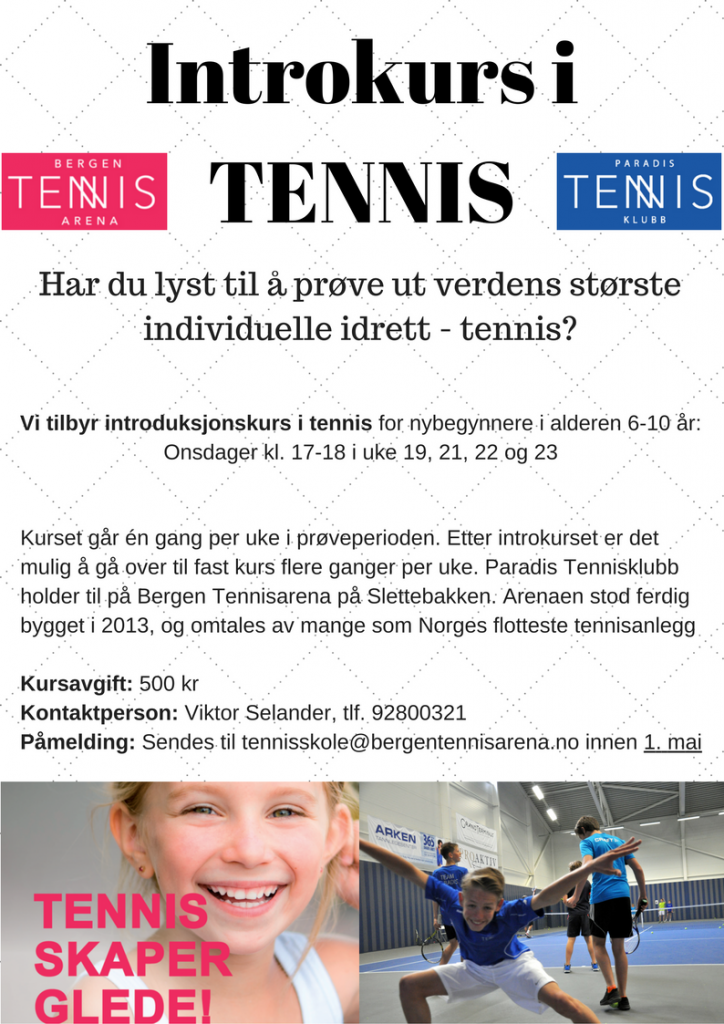 Introkurs i TENNIS V17 2
