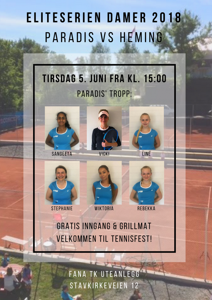 Eliteseriekamp damer 2018