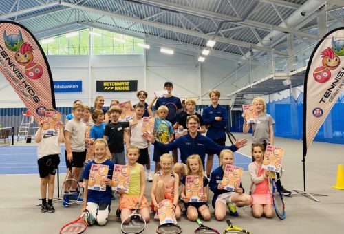 Gruppebilde av Tenniskids Tour