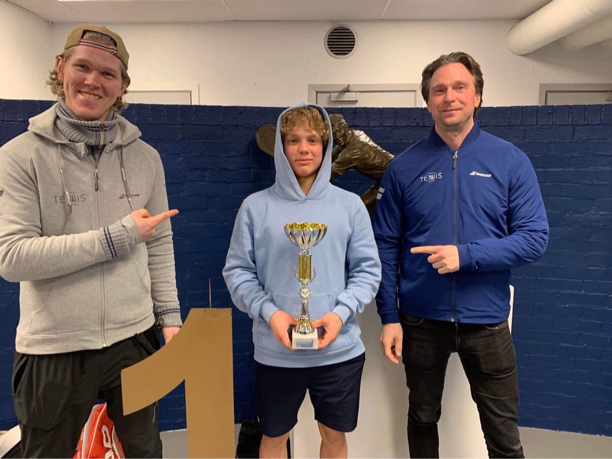 Rasmus Grindheim ble mester i UTR Silver i Juvesen vintercup. 